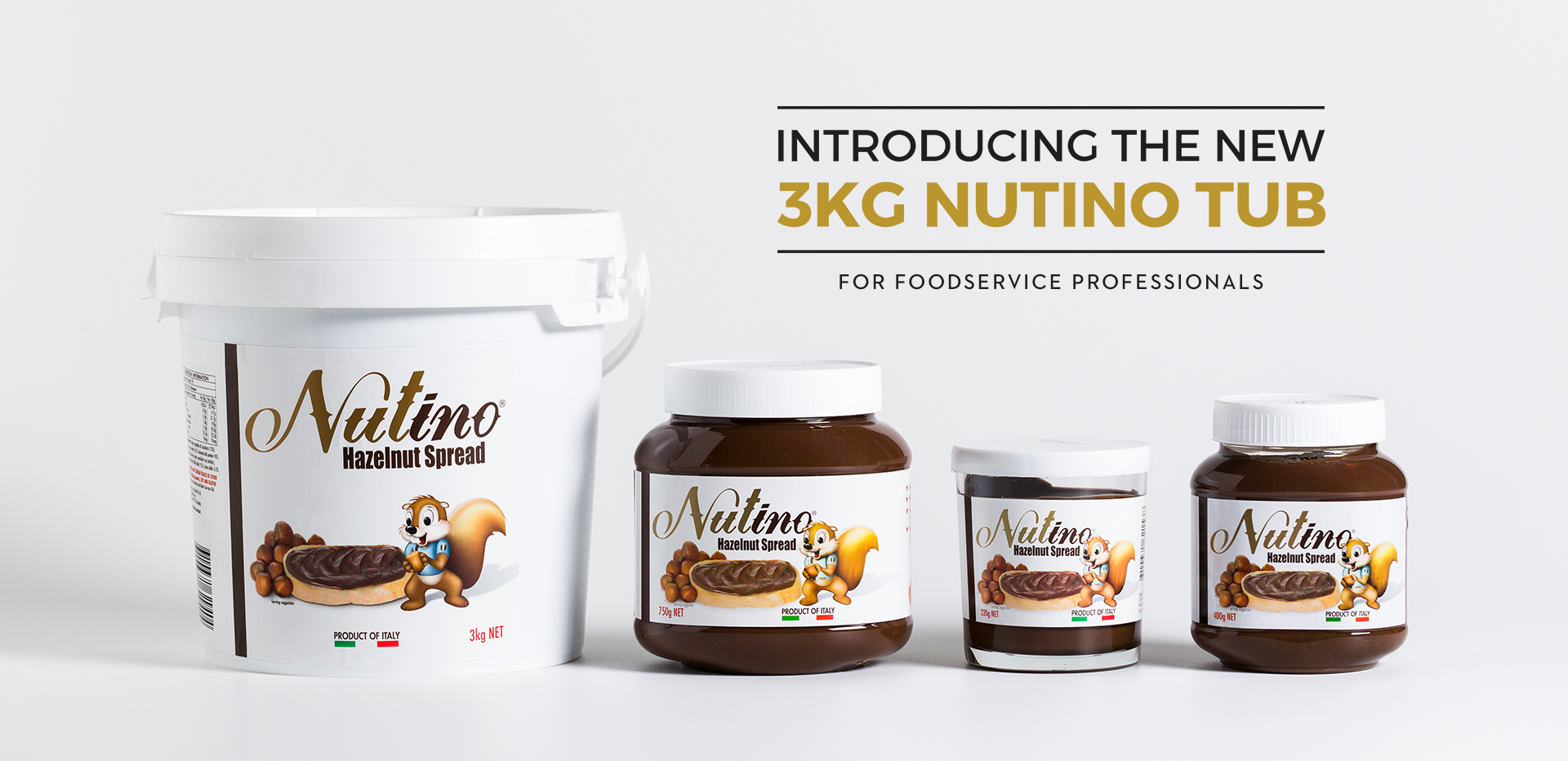 Nutino Australia Premium and gourmet chocolate hazelnut spread